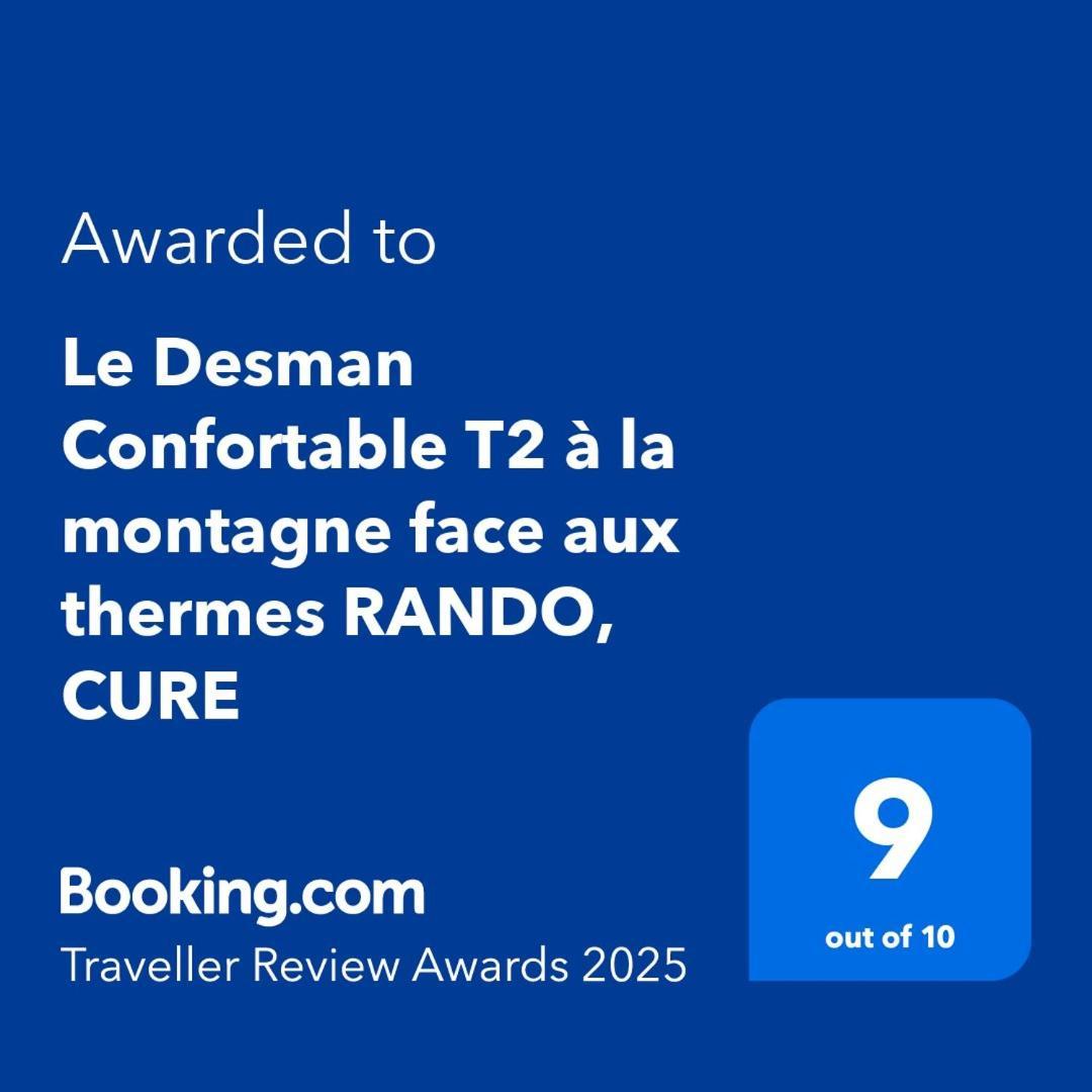 "Le Desman" Confortable T2 A La Montagne Face Aux Thermes Rando, Cure 올루스 레방 외부 사진